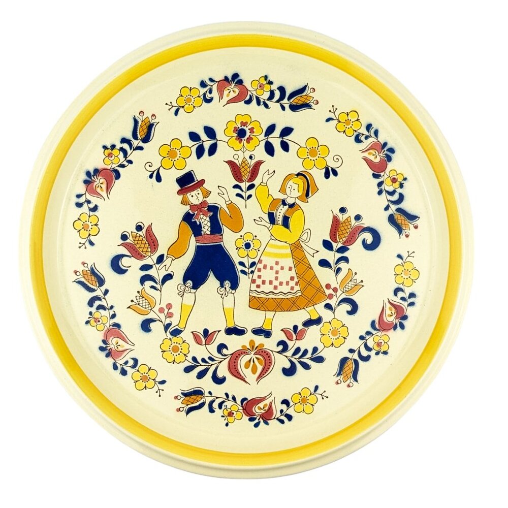 Mikasa International Dinner Plate Country Store Courtship C6301 Replacement VTG